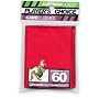 Player's Choice Red Sleeves (Pack of 60) Standard Size Deck Protectors - Ideal for YuGiOh!, Pokemon, Magic: The Gathering, World of Warcraft Trading Card Games
