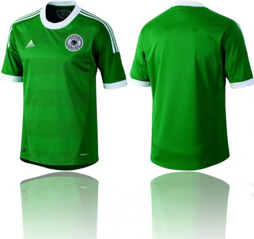 Adidas Kinder Trikot Away EM 2012, grün/weiß, 164, X21824