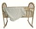 Baby : American Baby Company Heavenly Soft Minky Dot 3 Piece Cradle Set - Ecru