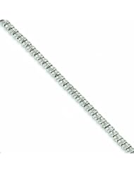 Genuine 14K White Gold White Gold Diamond Fancy Bracelet 11 Grams Of Gold 100% Satisfaction Guaranteed.