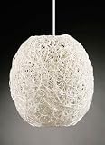 TWISTED NATURAL RATTAN CEILING LIGHT SHADE