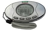 OTO 2 in 1 Pedometer with Fat Analyser - Step, Distance, Calories, KM, Alarm, Clock