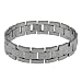 High Polished Finish Tungsten Bracelet w/ Three .045 CT Diamond in the Center