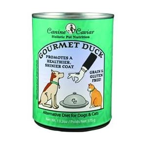 Canine Caviar Gourmet Duck All Meat Diet for Dogs and Cats