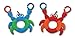 Melissa & Doug Linking Crab Grasping Toy for Baby - Teething Rings Hook Onto Stroller