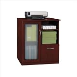 Bush Furniture Vantage Storage Cabinet in Warm Cherry HM66696 03