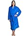 TowelSelections Plush Spa Robe Soft Fleece Kimono Bathrobe Made in Turkey