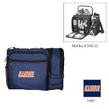 Illinois Fighting Illini NCAA Malibu Insulated Pack (Navy) (Embroidered Logo)