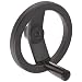 2 Spoked Black Powder Coated Aluminum Dished Hand Wheel with Fold-A-Way Handle, 6" Diameter, 1/2" Hole Diameter (Pack of 1)