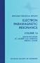 Electron Paramagnetic Resonance (SPR Electron Paramagnetic Resonance (RSC))