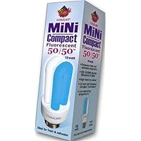 Coralife 05509 Mini Compact Fluorescent 50/50 Colormax Lamp, 10-Watt