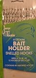 Jeros Tackle Bait Holder Snelled Hooks - 48 Pack!
