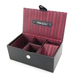 Coffret &agrave; Bijoux / Vide-Poches "Lafayette" rouge
