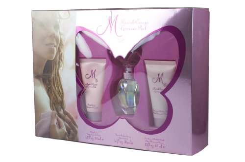 Mariah Carey Luscious Pink Geschenkset (30ml EDT + 50ml K&ouml;rperlotion + 50ml Duschgel) Preisvergleich