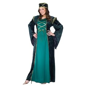 Plus Size Lady in Waiting Costume