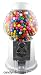 Large White King Carousel Gumball Machine - 15