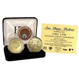 San Diego Padres 24Kt Gold And Infield Dirt 3 Coin Set