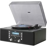 TEAC LP-R400 Turntable CD Recorder and Radio (Black)