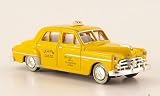 412rCx2dc1L. SL160  Dodge Meadowbrook Sedan, Yellow Cab Co., Taxi (US), 1950, Model Car, Ready made, Classic Metal Works 1:87
