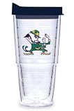 Notre Dame Fighting Irish 24 oz Tumbler with Navy Lid