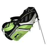 Slazenger スタンド付きキャディバッグ SB0010 [Black/Lime]