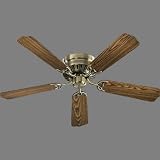 Quorum 11525-4 Traditional Antique Brass Ceiling Fan