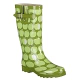 Apple Rows Rain Boots - Green