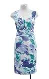 Anne Klein Sea Glass Blue Santorini Dress