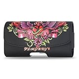 Leather Pouch Protective Carrying Cell Phone Case for BlackBerry Pearl 8110 ....