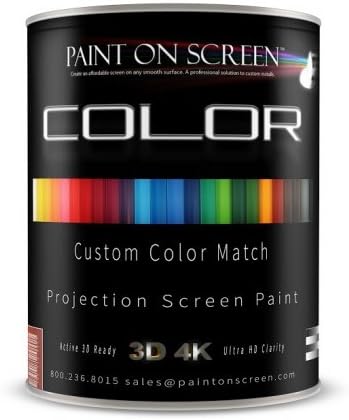 Paint On Screen Projector Screen Paint (Color - Gallon)