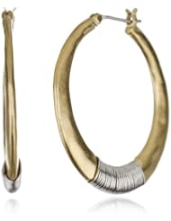 Kenneth Cole New York Gold-Tone Hoop Earrings