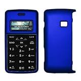 Premium Blue Rubberized Snap-On Cover Hard Case Cell Phone Protector for LG ....
