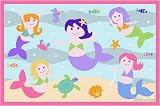 LA Rug Mermaids Rug 39x58