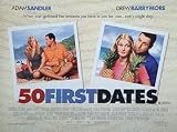 50 FIRST DATES UK QUAD POSTER 30X40