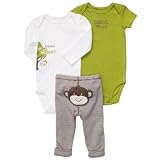Carters Baby Boys 3-Piece Bodysuit Set