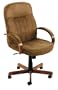 Boss Microfiber Executive Chair, Cappacino