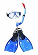 Speedo Junior Adventure Mask Snorkel Fin Set
