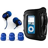 iPod Nano 5th Gen Underwater Protective Swim Case with Waterproof Headphones