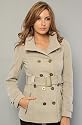 BB Dakota The Burton Trench in Putty,Light Jackets for Women