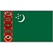 Turkmenistan 3ft x 5ft Nylon Flag