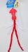 Red JW Flyers Serious Squid Medium Size Dog Toy Heavy Duty
