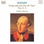 Haydn: String Quartets, Op. 20 "Sun" Nos. 4-6
