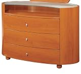 Global Furniture USA Emily Kids Dresser in Cherry