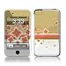 Flower Burst Design Apple iPod Touch 2G (2nd Gen) / 3G (3rd Gen) Protector Skin Decal Sticker
