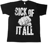 SICK OF IT ALL - Clobberin - Black T-shirt