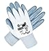 Coated Gloves, S, Gray/White, PR