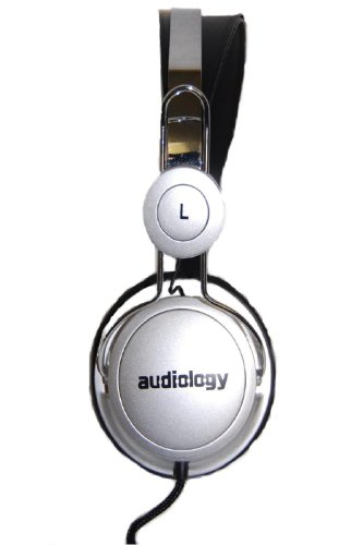 Audiology 100 Series AU-100RS Rewind Headphones (Silver) Audiology 100 Series AU-100RS Rewind Headphones (Silver)
