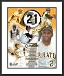 Roberto Clemente Pittsburgh Pirates MLB Framed 8x10 Photograph Legends Collage