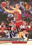 Steve Kerr Autographed/Hand Signed Basketball Card (Chicago Bulls) 1993 Fleer Ultra #220
