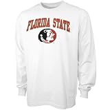 Florida State Seminoles (FSU) White Bare Essentials Long Sleeve T-shirt